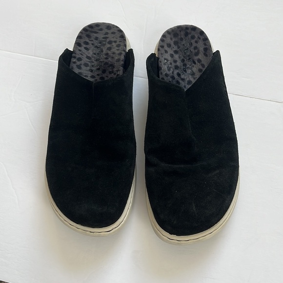 Born Zen Mule Shoe Suede Black and White size 10 - Picture 10 of 15